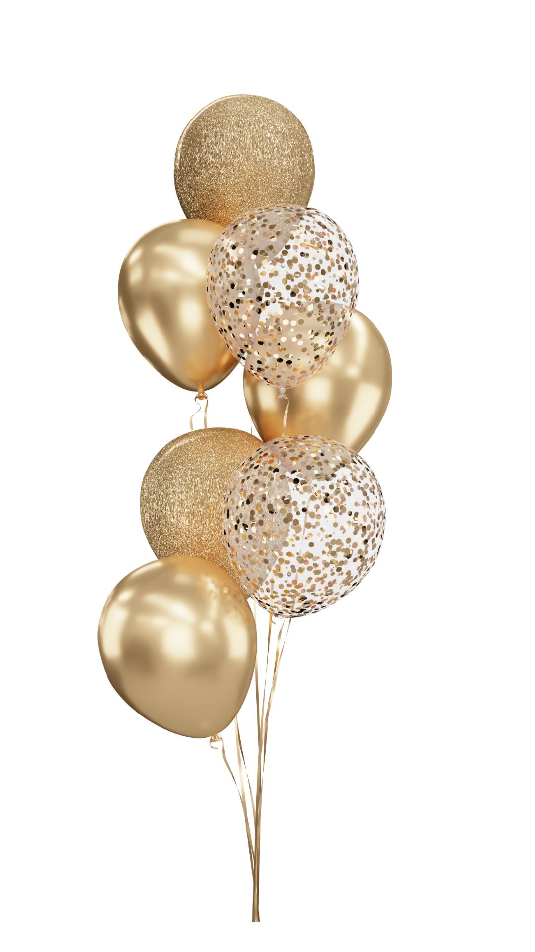 🎈Globos con helio (7 globos)
