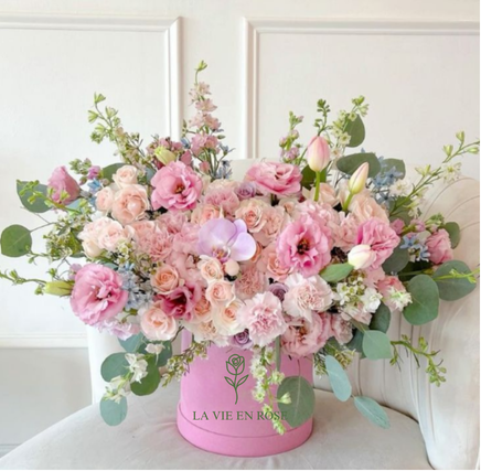 Blooming box - pink