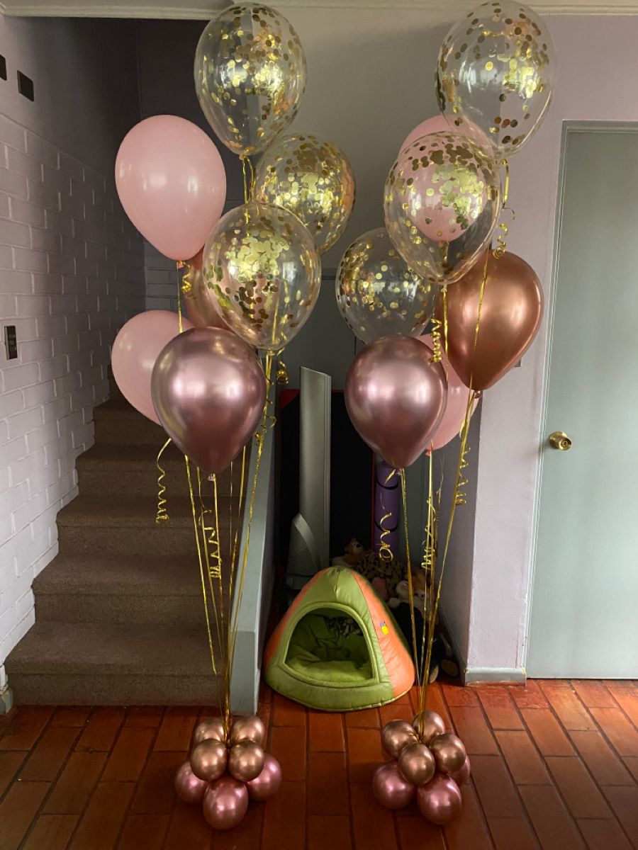 🎈Globos con helio (7 globos)