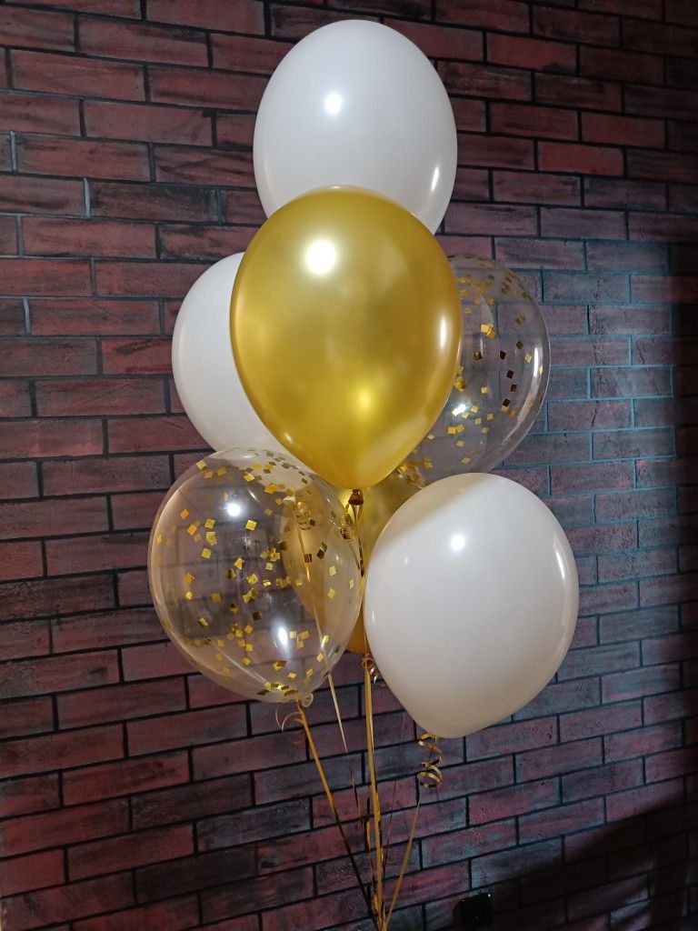 🎈Globos con helio (7 globos)